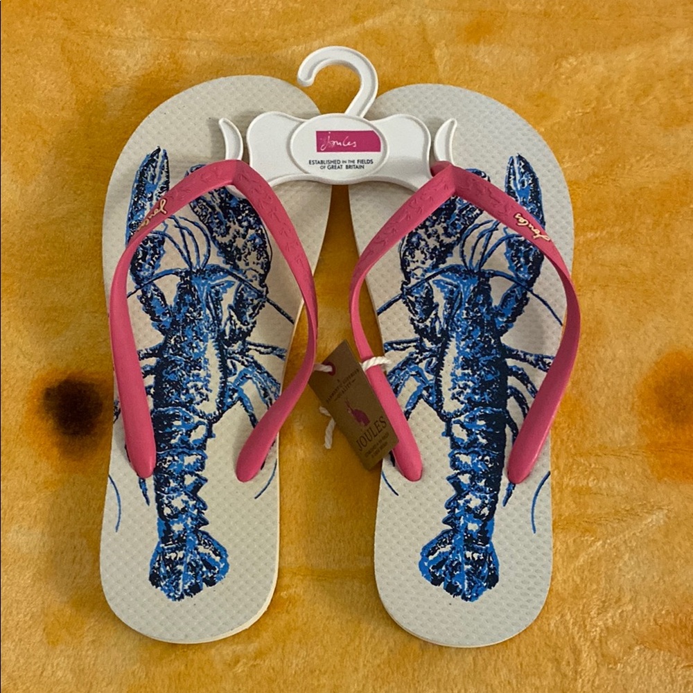 Havaianas Pink and Blue Elephant Sandals Size 7